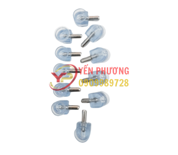 CHỐT ĐỠ KÍNH NHỰA